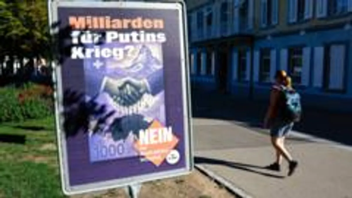 Нейтралітет Швейцарії: народ відхилив жорсткі санкції
