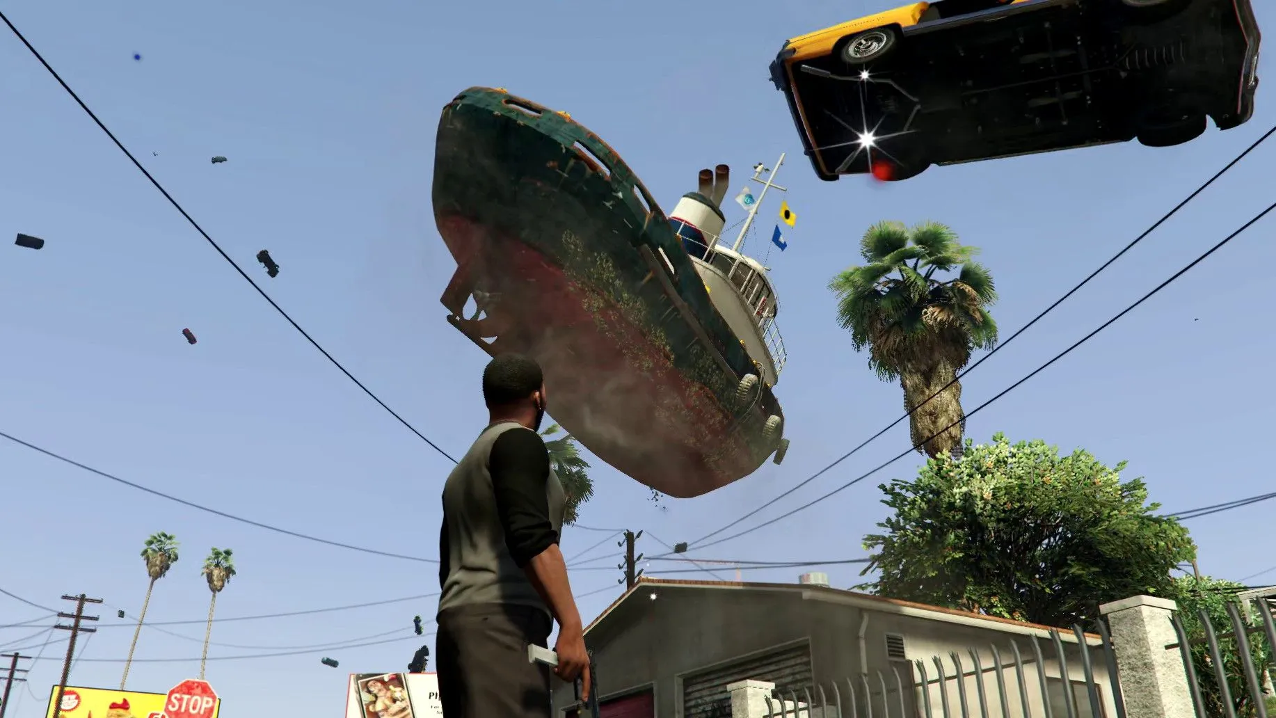 Найкращі моди для GTA 5: як викликати транспорт з неба
